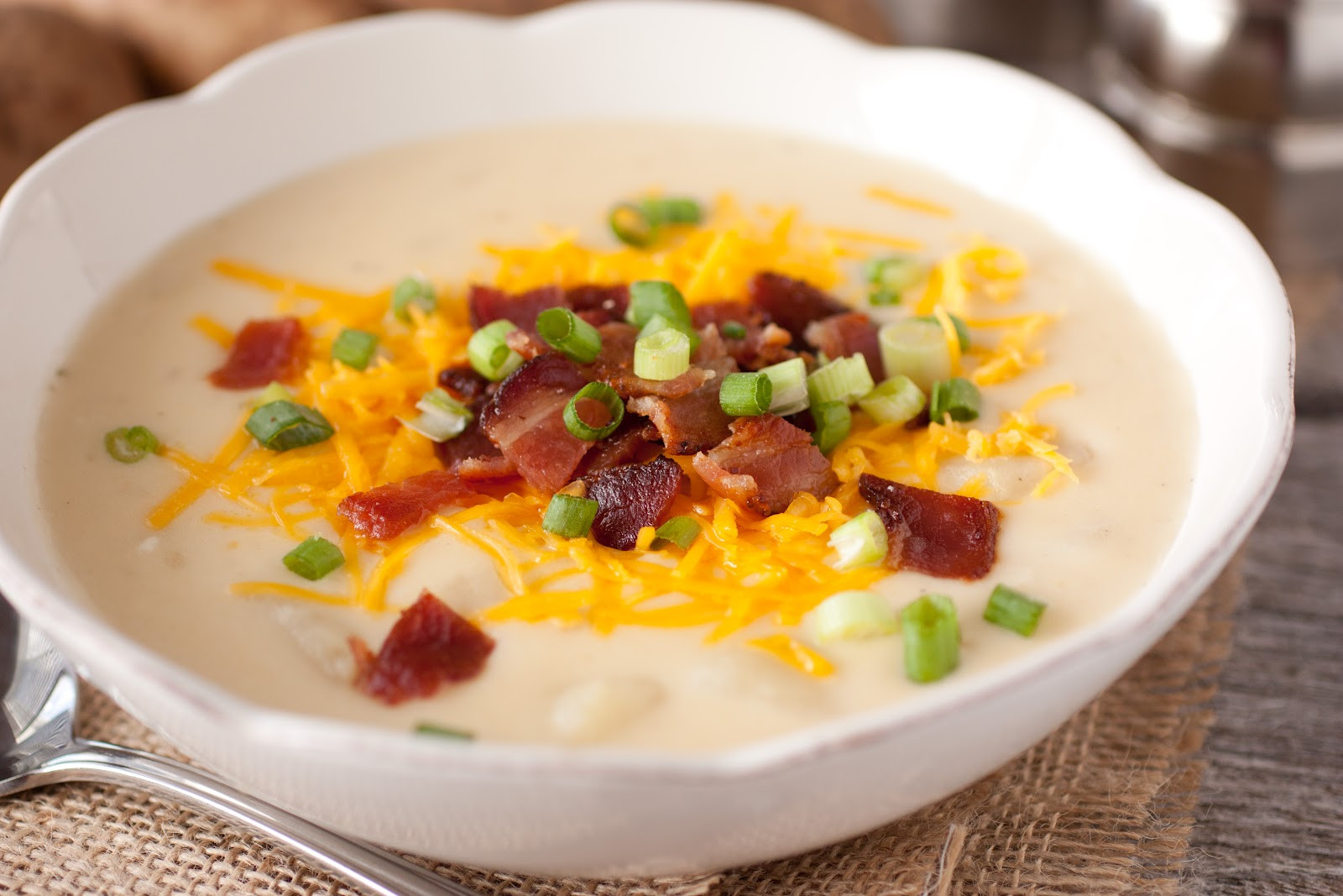 Loaded Potato Soup
 Loaded Potato Soup