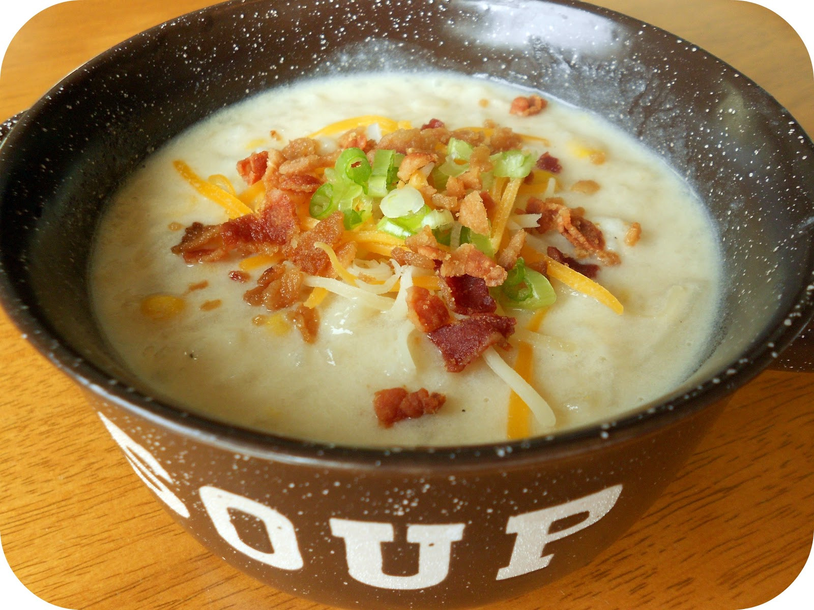 Loaded Potato Soup
 Disneyland s Loaded Potato Soup Recipe