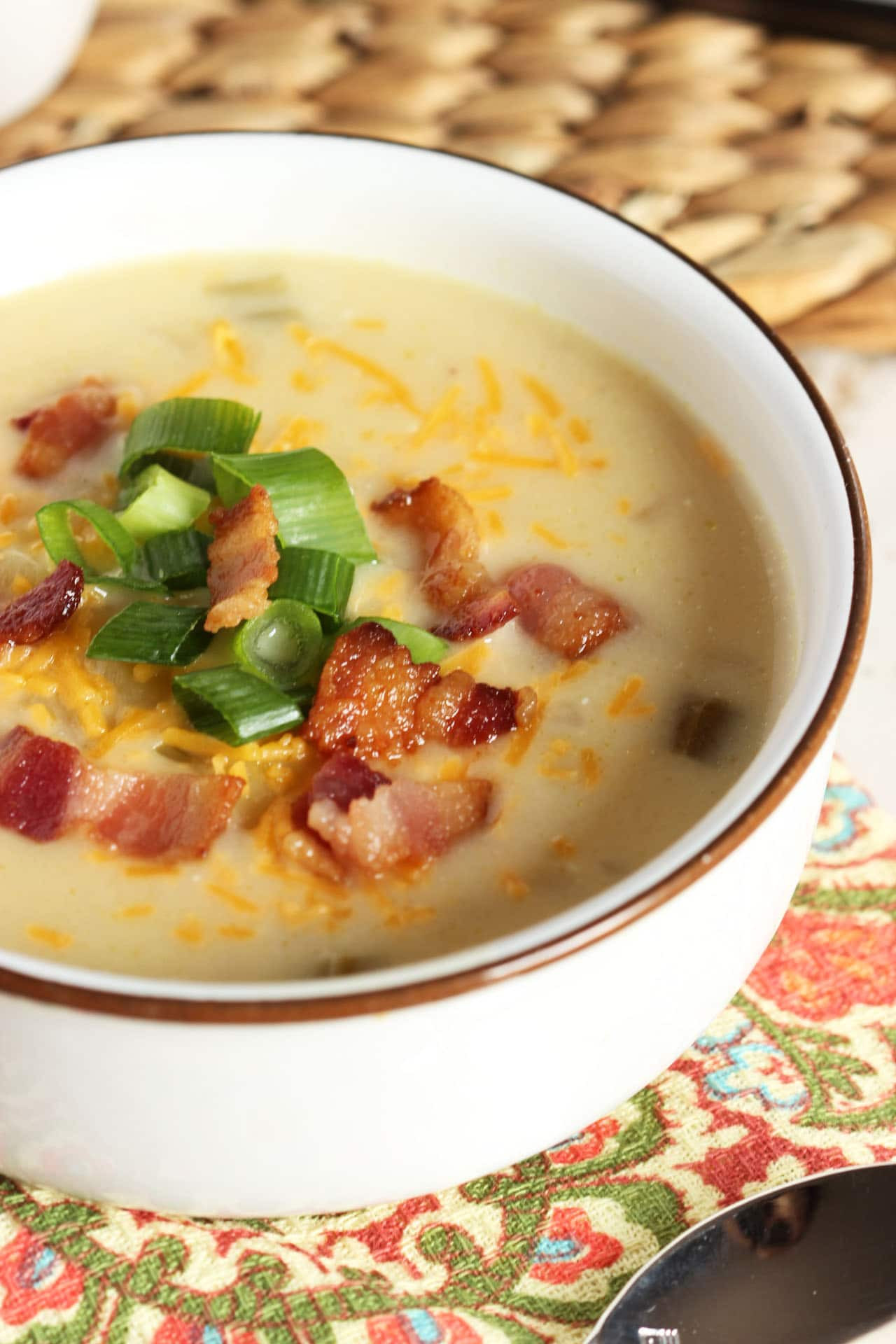 Loaded Potato Soup
 loaded baked potato soup