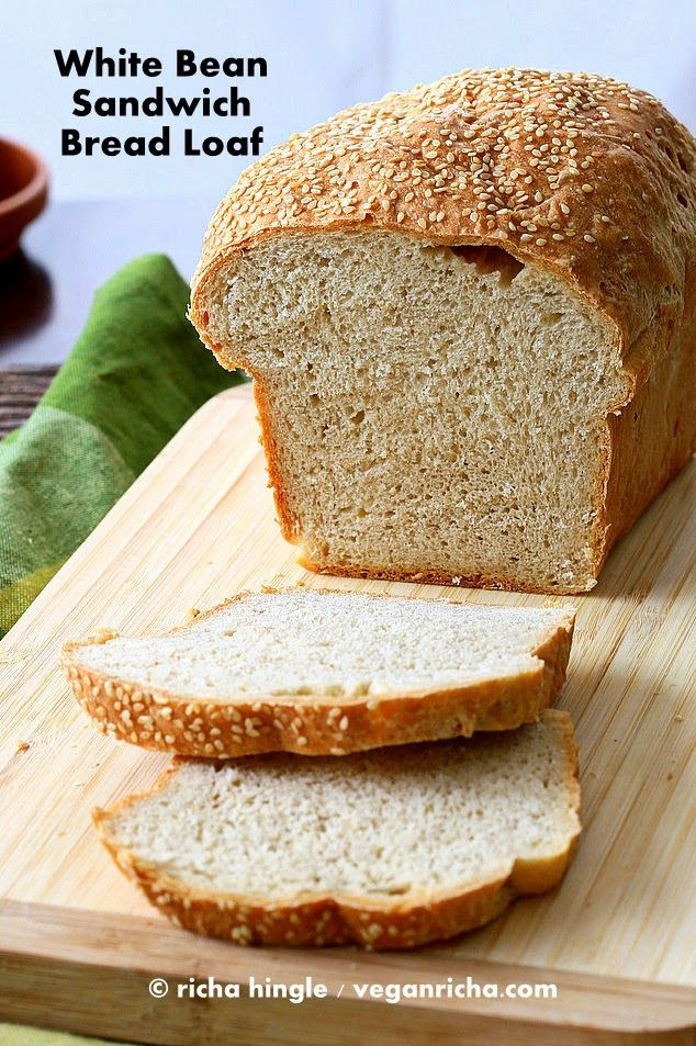 Loaf Bread Recipe
 White Bean Sandwich Bread Loaf Vegan Recipe
