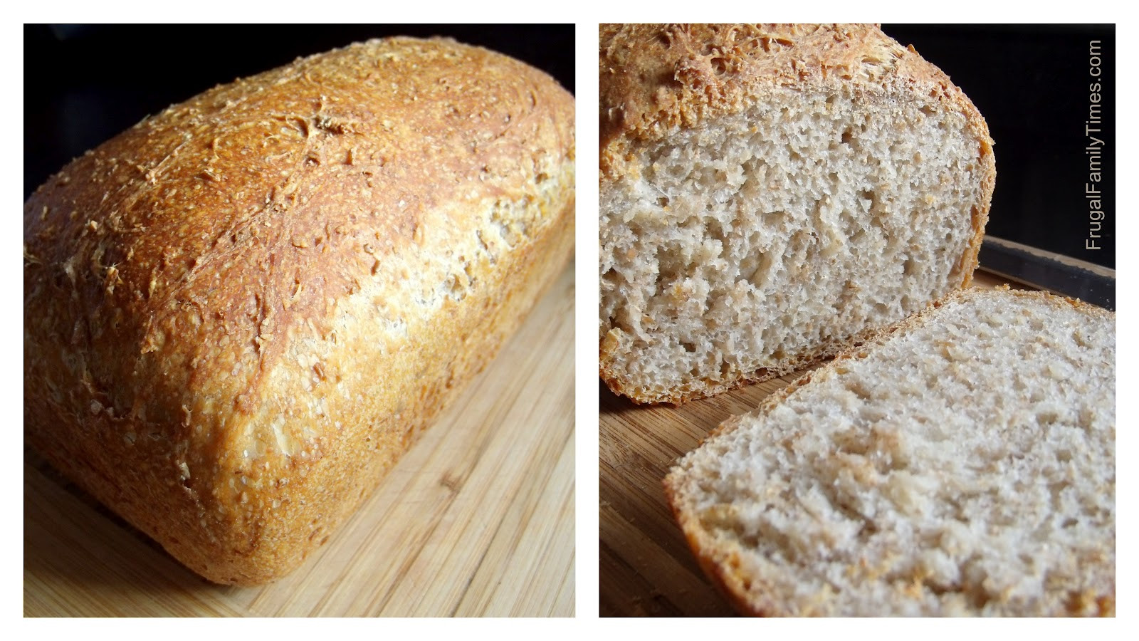 Loaf Bread Recipe
 No Knead Quick and Simple Sandwich Style Bread Loaf