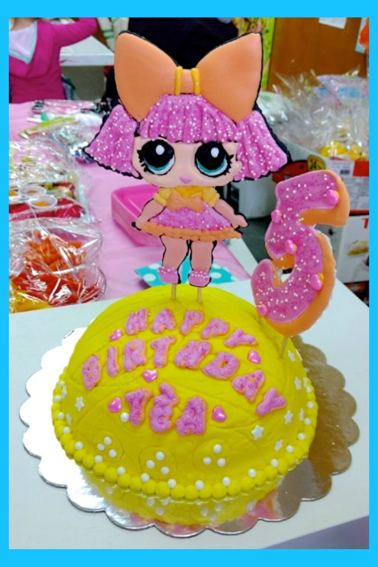 Lol Birthday Cake
 LOL Surprise Dolls birthday cake with Glitter Queen