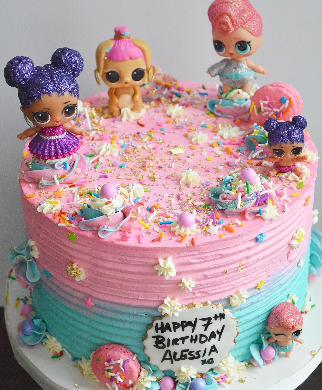 Lol Birthday Cake
 Happy Sunday how cute is this LOL Surprise Doll cake