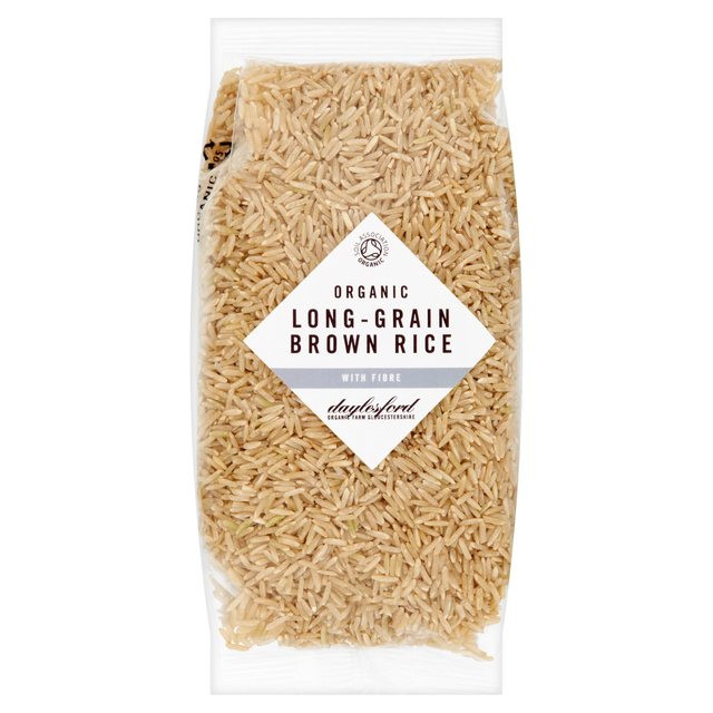 Long Grain Brown Rice
 Daylesford Organic Long Grain Brown Rice 500g from Ocado