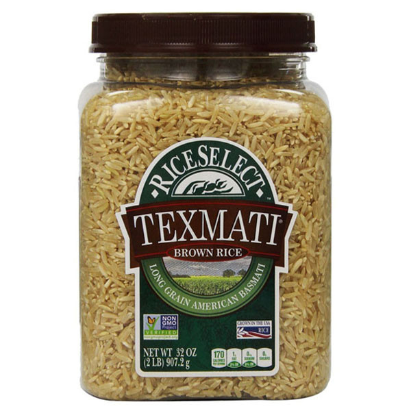 Long Grain Brown Rice
 RiceSelect Long Grain American Basmati Texmati Brown Rice