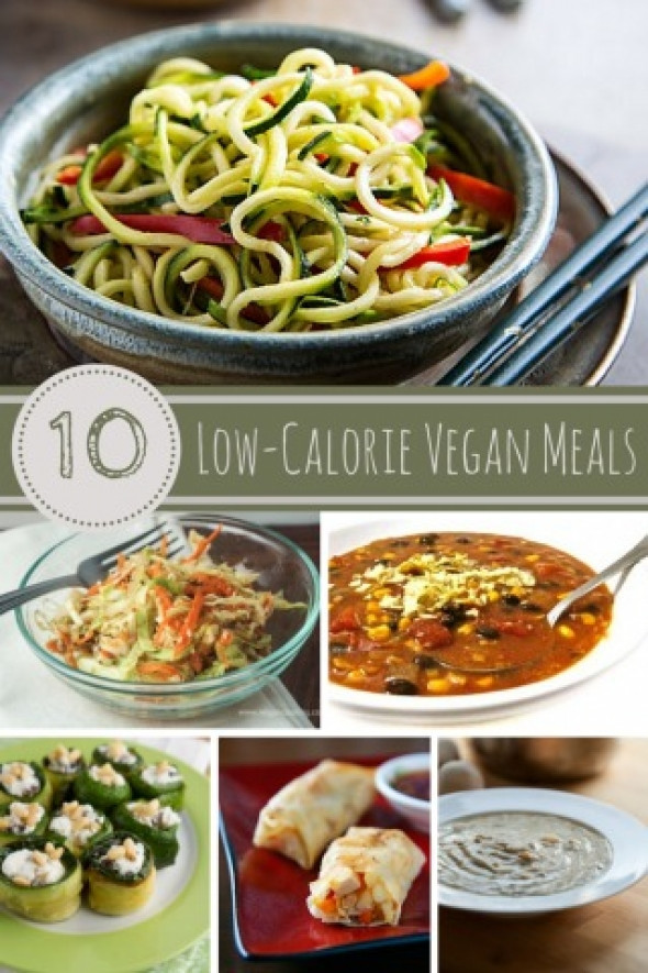 Low Cal Dinners
 Ten Delicious Low Calorie Vegan Meals