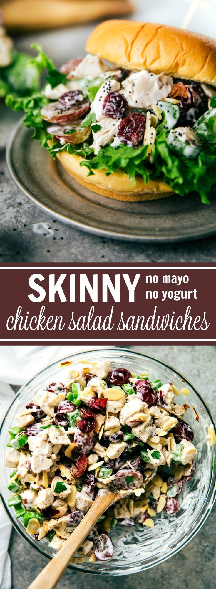 Low Calorie Chicken Salad
 Low Calorie Chicken Salad Sandwiches GIVEAWAY