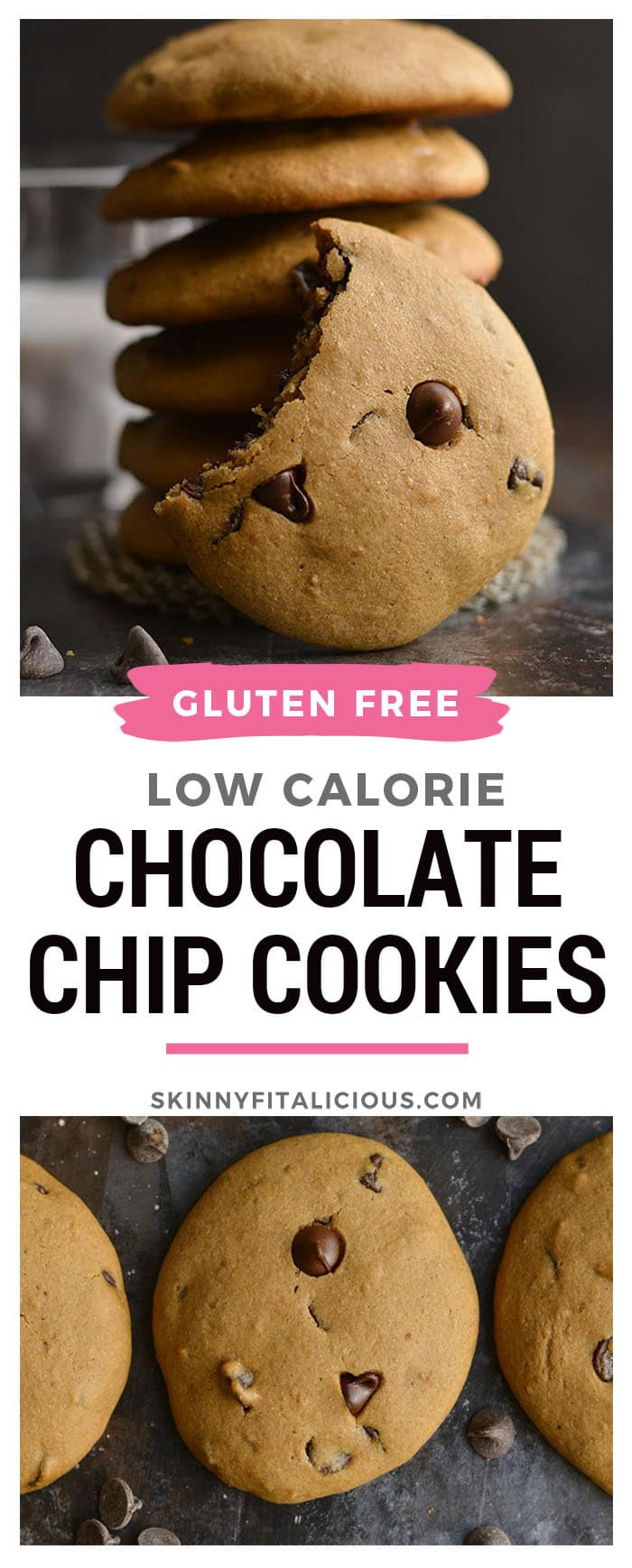 Low Calorie Chocolate Chip Cookies
 Low Calorie Gluten Free Chocolate Chip Cookies Skinny