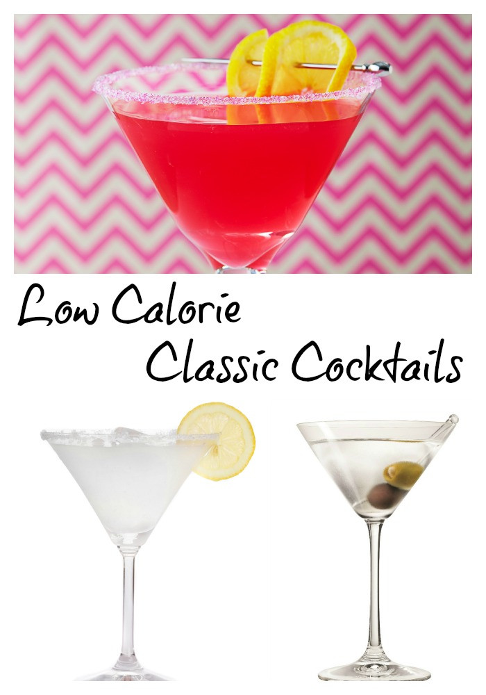 Low Calorie Cocktails
 Low Calorie Classic Cocktails with a Modern Twist