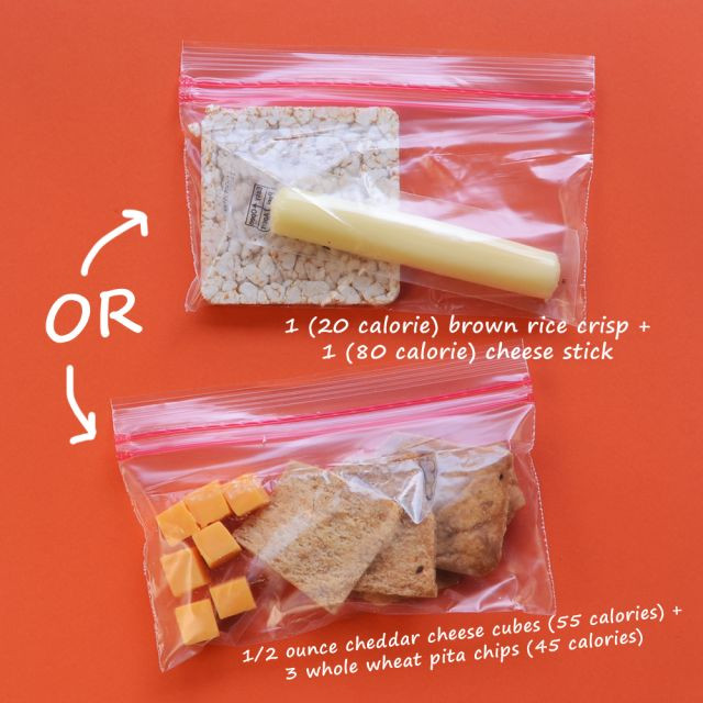 Low Calorie Crackers
 Make Your Own 100 Calorie Snack Packs