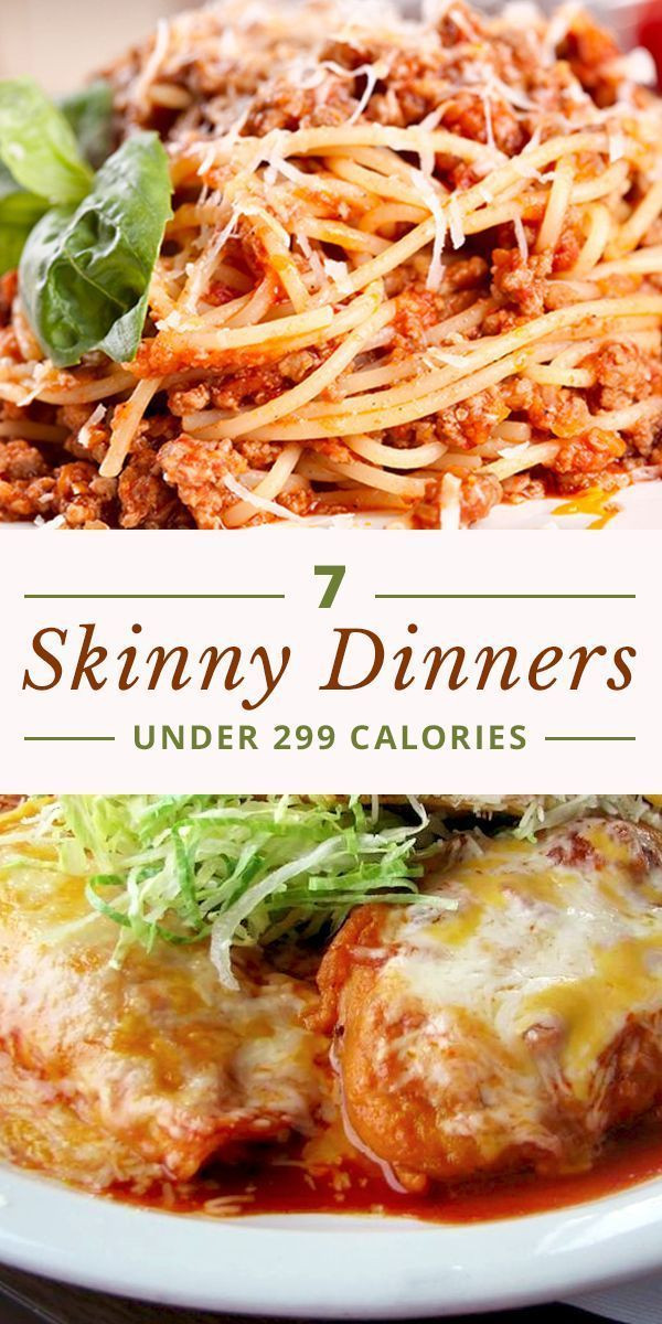 Low Calorie Dinners
 100 Low Calorie Recipes on Pinterest