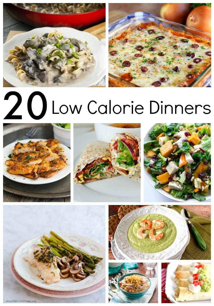 Low Calorie Dinners
 20 Low Calorie Dinners