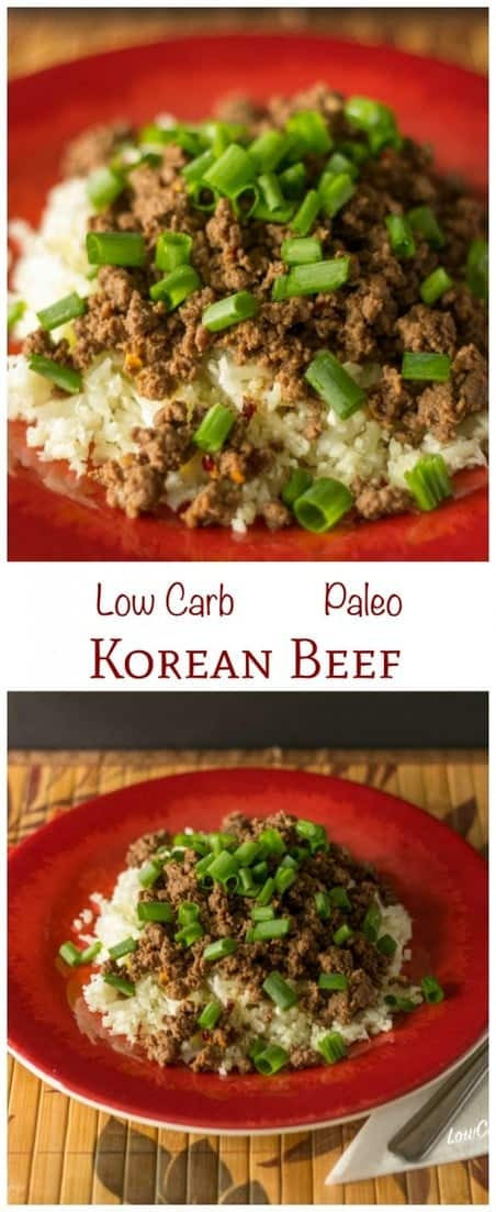 Low Calorie Ground Beef Recipes
 Korean Beef Paleo and Low Carb