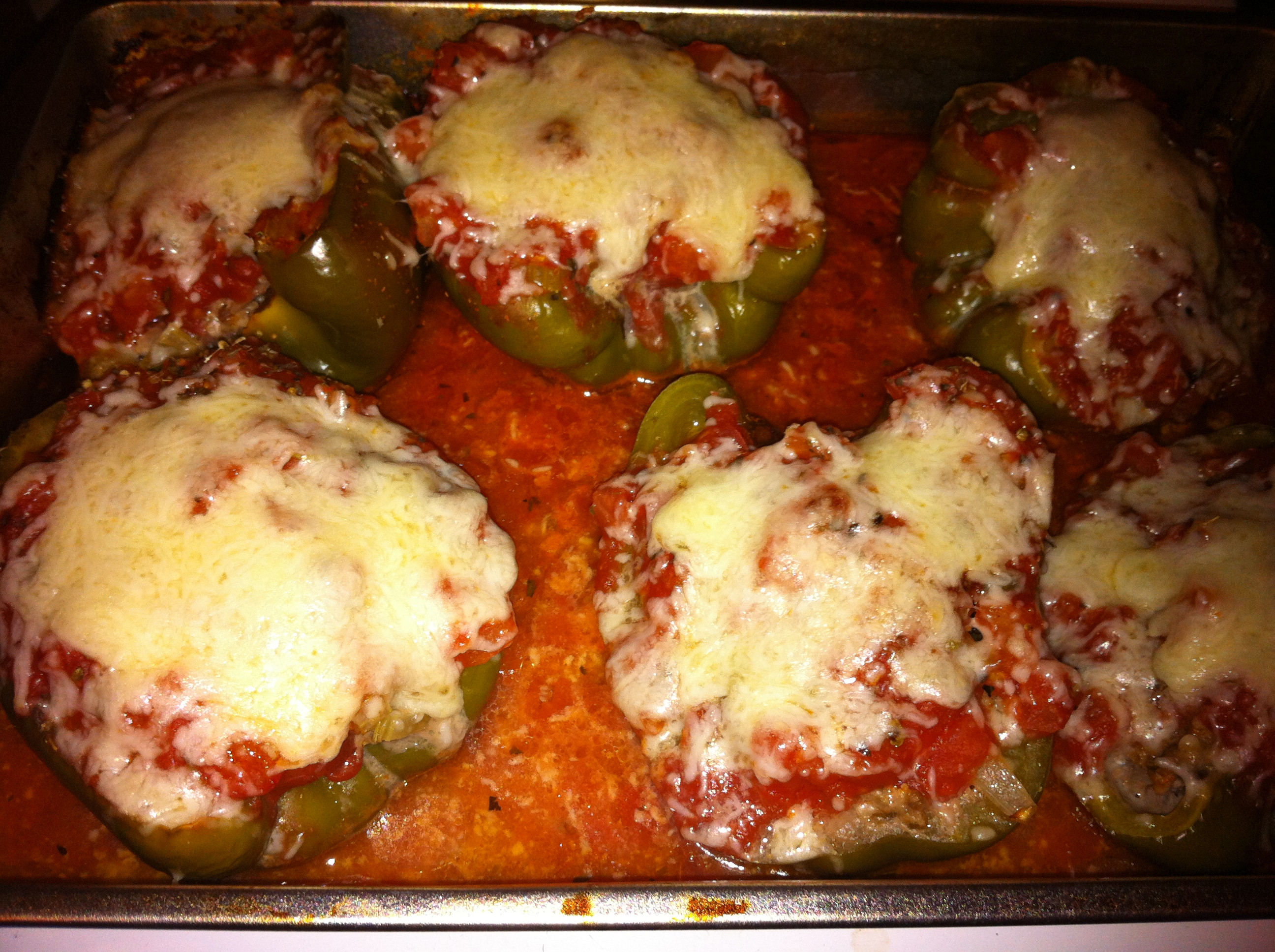 Low Calorie Ground Beef Recipes
 Low Carb Ground Beef Stuffed Peppers with Mushrooms BigOven