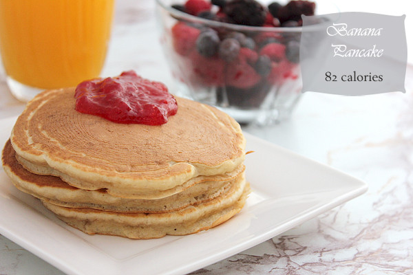 Low Calorie Pancakes
 Banana Pancake Low Calorie