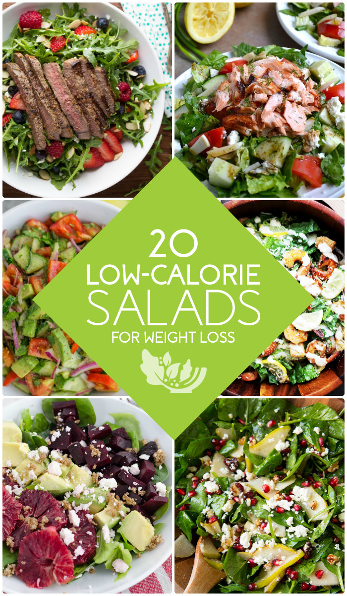 Low Calorie Salads
 20 Healthy Low Calorie Salads for Weight Loss