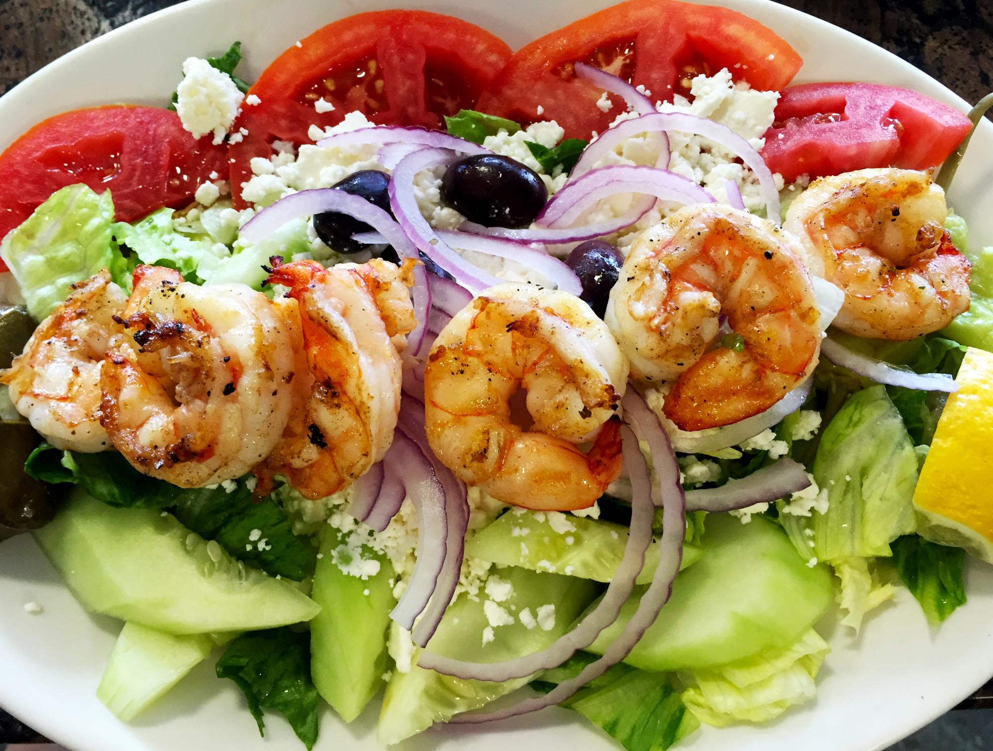 Low Calorie Shrimp Recipes
 Low Calorie Post Workout Recipe Greek Salad with Grilled