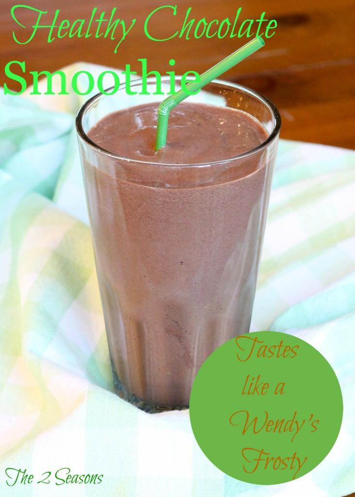 Low Calorie Smoothies
 Healthy Low cal Chocolate Smoothie