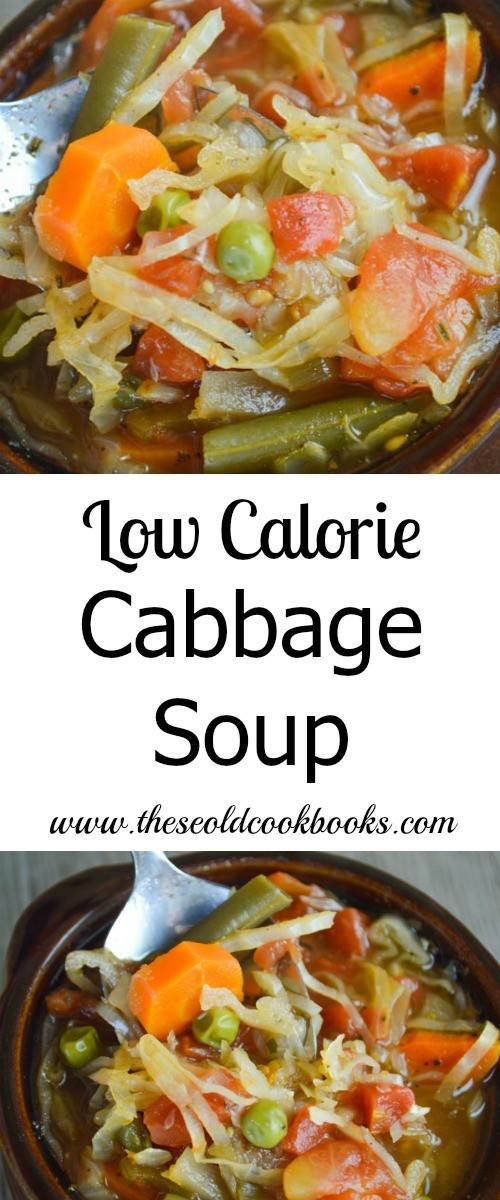 Low Calorie Soup Recipes
 Healthy Low Calorie Cabbage Soup with Ve ables
