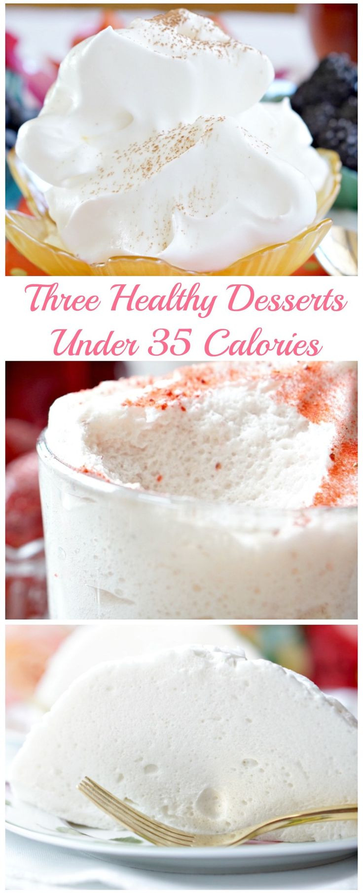 Low Calories Desserts
 Avoid Holiday Weight Gain