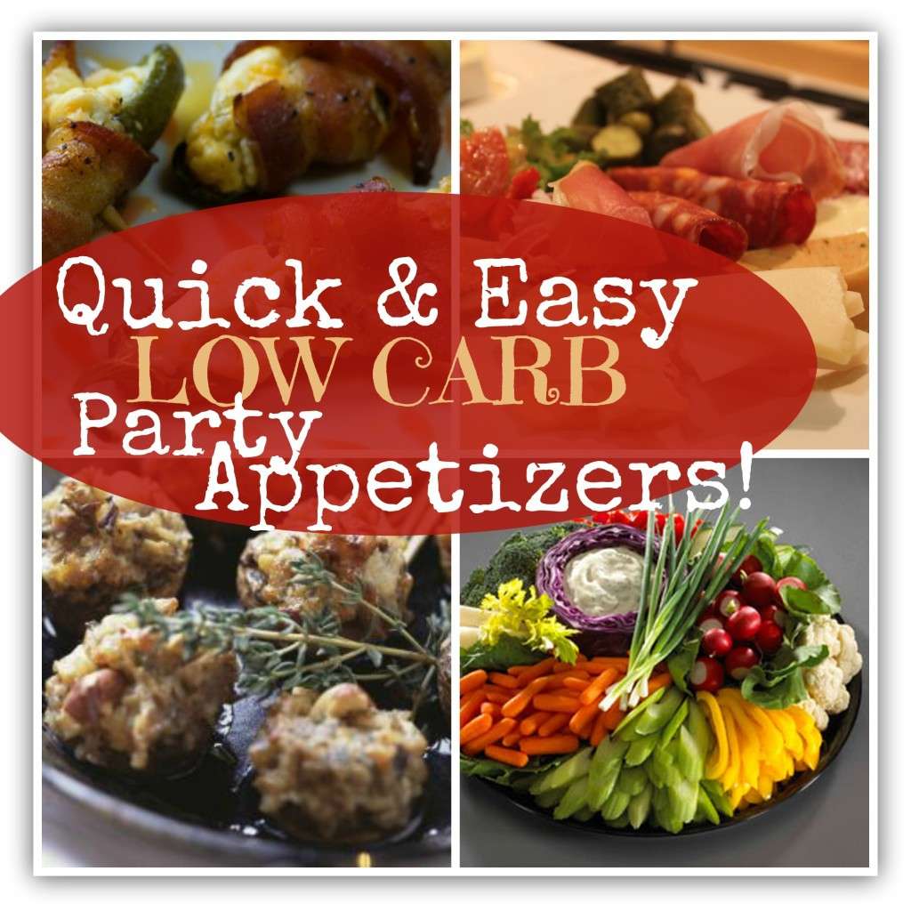 Low Carb Appetizer Recipes
 Low Carb Party Appetizers SKINNY on LOW CARB