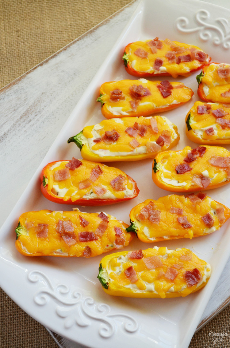 Low Carb Appetizer Recipes
 Sweet Pepper Poppers Low Carb Appetizer Finding Zest