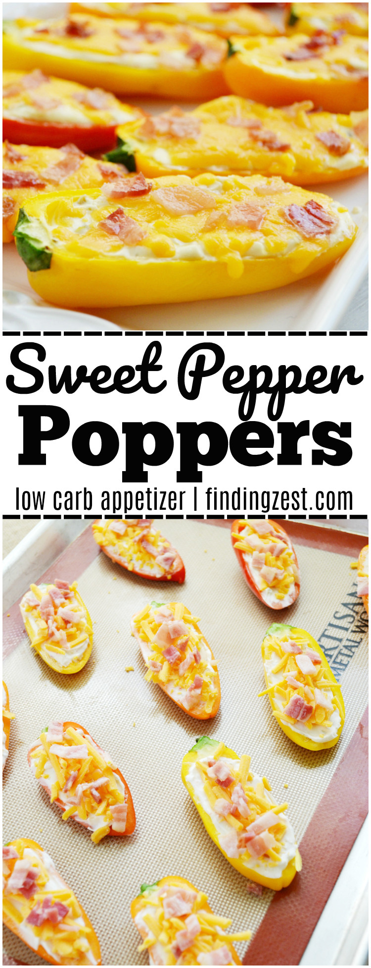 Low Carb Appetizer Recipes
 Sweet Pepper Poppers Low Carb Appetizer Finding Zest