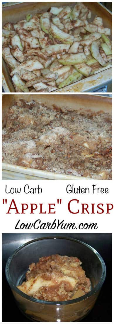 Low Carb Apple Dessert
 Mock Apple Crisp from Zucchini