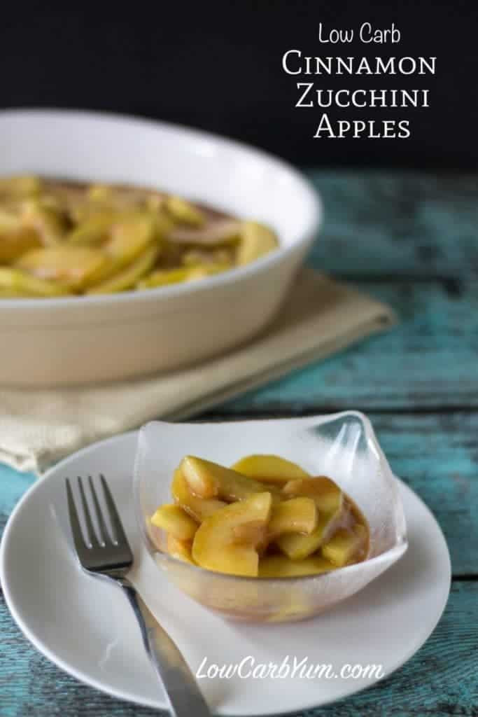 Low Carb Apple Pie
 Mock Low Carb Apple Pie Filling with Zucchini