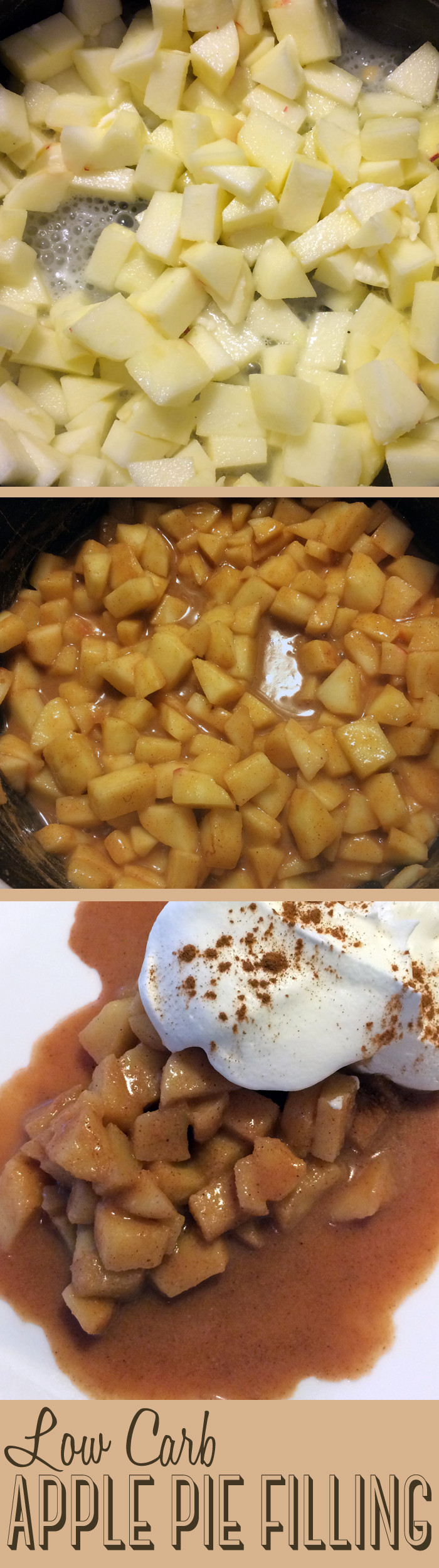 Low Carb Apple Pie
 Low Carb Apple Pie Filling – Quarter Past Normal