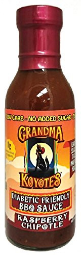 Low Carb Bbq Sauce Brands
 Grandma Koyote s Diabetic Friendly Raspberry Chipotle