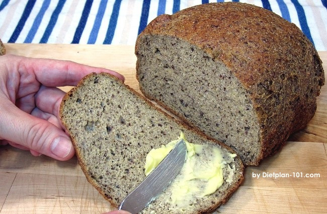 Low Carb Bread Machine Recipe
 Low Carb Flaxseed Sandwich Bread with Bread Machine