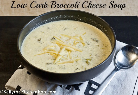 Low Carb Broccoli Cheese Soup
 Low Carb Broccoli Cheese Soup