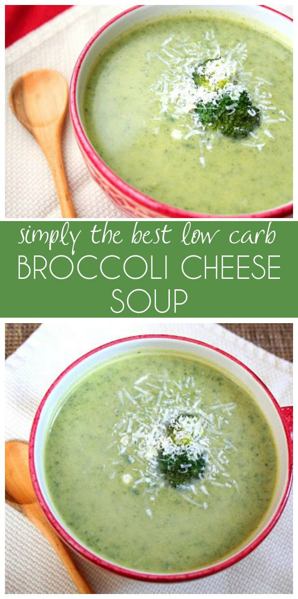 Low Carb Broccoli Cheese Soup
 Broccoli Cheese Soup Low Carb and Gluten Free