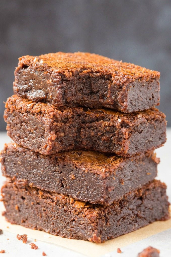 Low Carb Brownies Almond Flour
 Fudgy Keto Low Carb Brownies Paleo Vegan Sugar Free