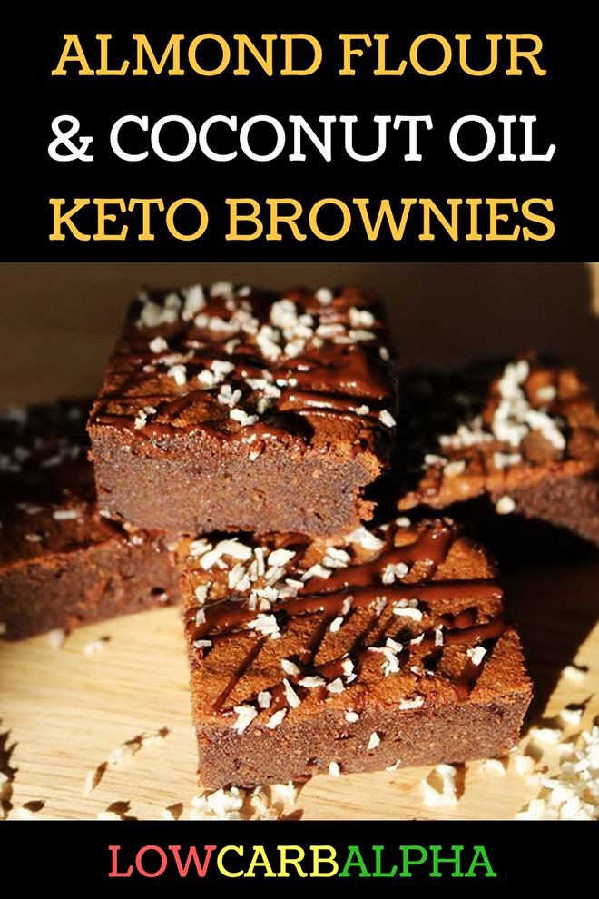 Low Carb Brownies Almond Flour
 Almond Flour Coconut Oil Keto Brownies