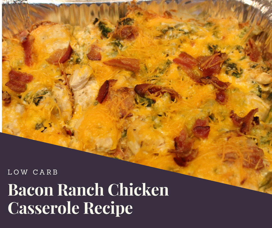 Low Carb Casserole Recipes
 Low Carb Bacon Ranch Chicken Casserole Recipe Family