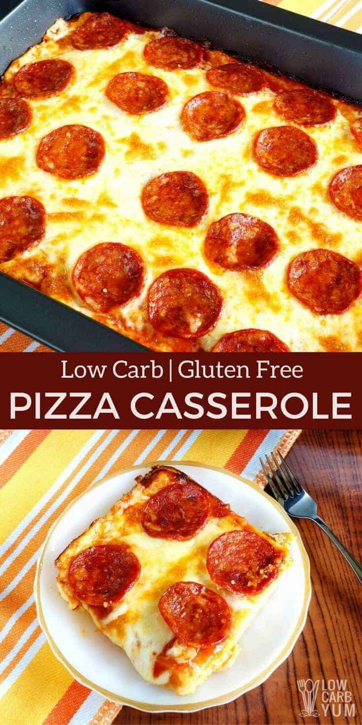 Low Carb Casserole Recipes
 pizza casserole low carb