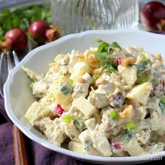 Low Carb Chicken Salad
 Low Carb Chicken Salad Recipe with Curry