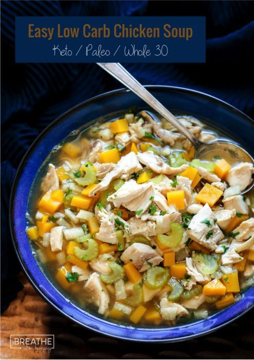 Low Carb Chicken Soup
 Easy Low Carb Chicken Soup Whole 30