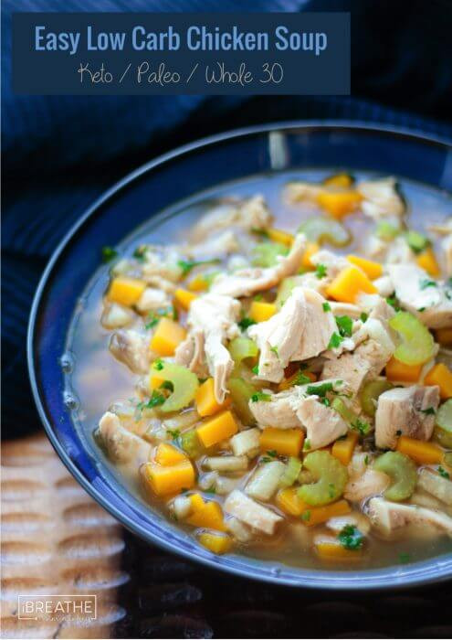 Low Carb Chicken Soup
 Easy Low Carb Chicken Soup Whole 30