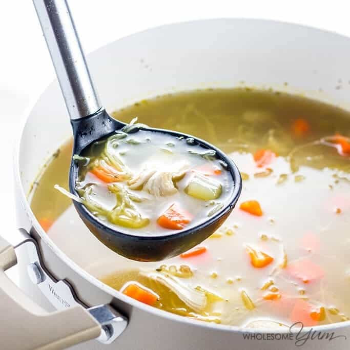 Low Carb Chicken Soup
 Paleo Keto Low Carb Chicken Soup Recipe VIDEO