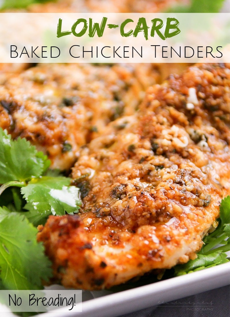 Low Carb Chicken Tenders
 Low Carb Baked Chicken Tenders The Chunky Chef