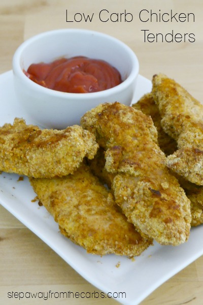 Low Carb Chicken Tenders
 Low Carb Chicken Tenders Step Away From The Carbs