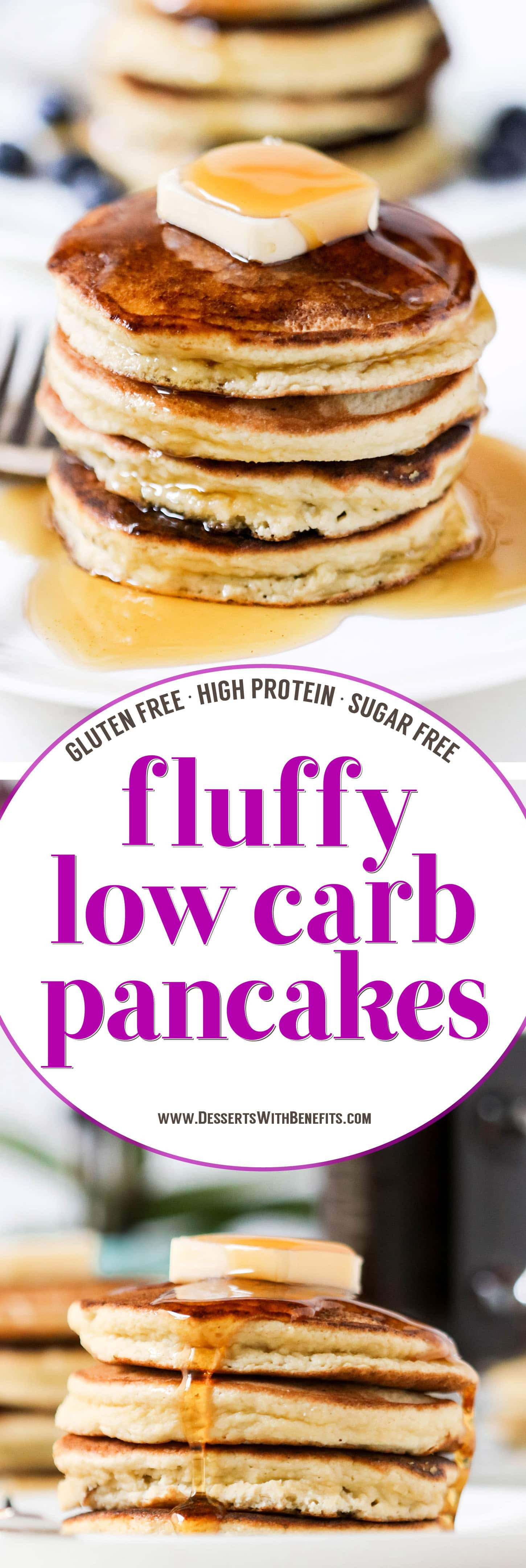 Low Carb Coconut Flour Pancakes
 The FLUFFIEST Low Carb Coconut Flour Pancakes Reci