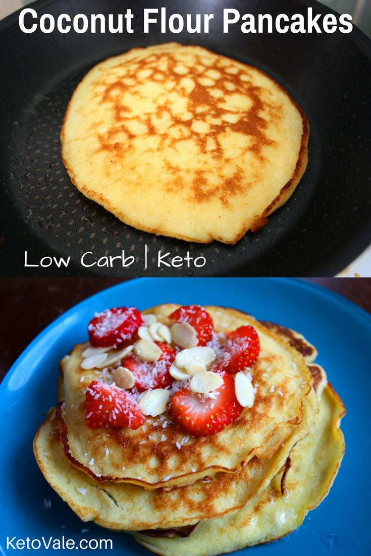 Low Carb Coconut Flour Pancakes
 Keto Coconut Flour Pancakes Low Carb Recipe