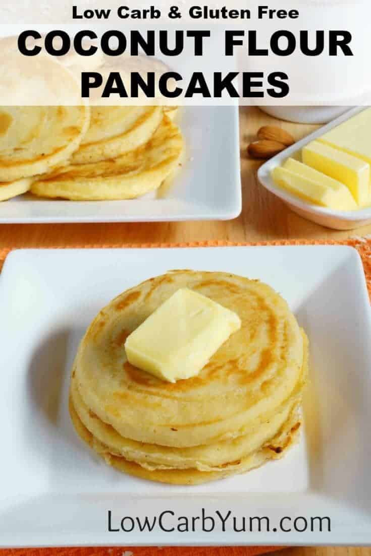 Low Carb Coconut Flour Pancakes
 Low Carb Coconut Flour Pancakes Gluten Free