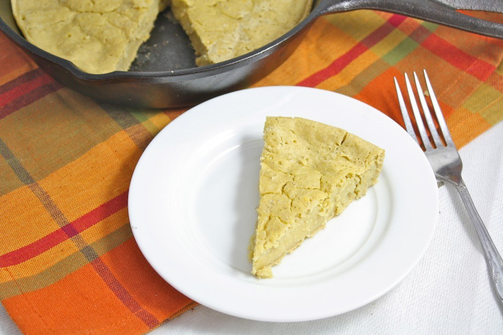 Low Carb Cornbread
 Low Carb Skillet “Corn”bread