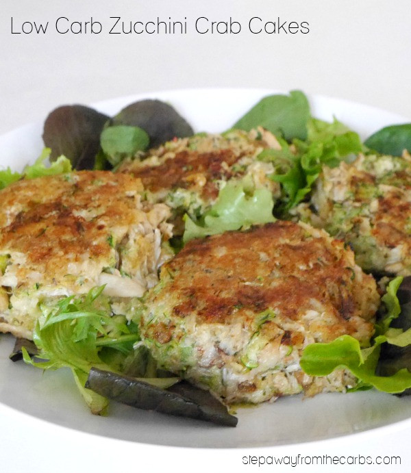 Low Carb Crab Cakes
 Low Carb Zucchini Crab Cakes Step Away From The Carbs