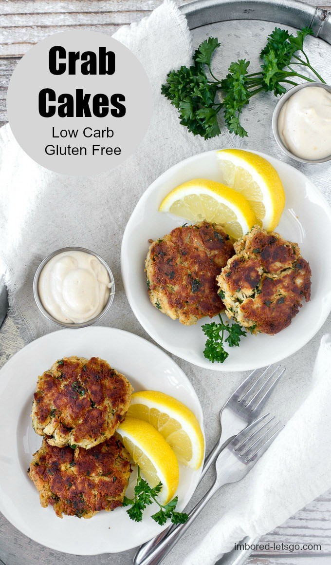 Low Carb Crab Cakes
 Low Carb Crab Cakes with Mustard Sauce I m Bored Let s